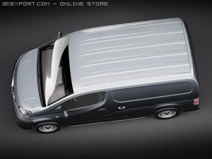 Nissan NV200 2010 3D Model