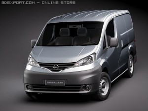 Nissan NV200 2010 Modèle 3D