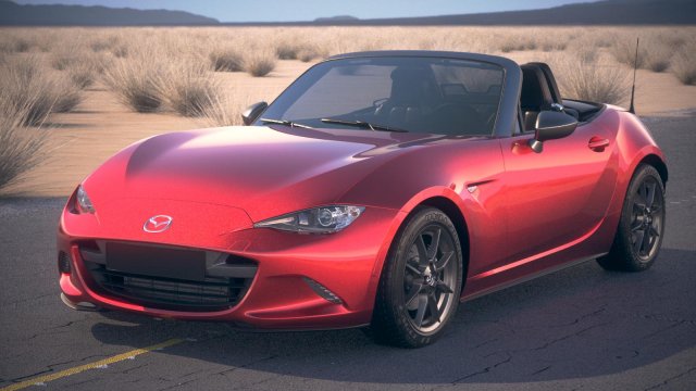 Mazda MX-5 2017 Model 3D .c4d .max .obj .3ds .fbx .stl .blend