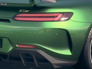 Mercedes-Benz AMG GT R 2017 Est&uacute;dio Deserto Modelo 3D