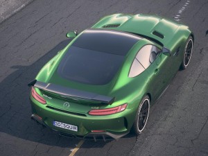 Mercedes-Benz AMG GT R 2017 Desert Studio Modèle 3D