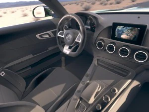 Mercedes-Benz AMG GT R 2017 Est&uacute;dio Deserto Modelo 3D