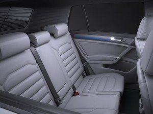 Volkswagen E-Golf 2017 3D Модель