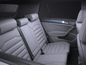 Volkswagen E-Golf 2017 3D Model