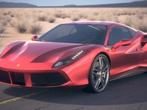 Ferrari 488 GTB 2017 Modello 3D