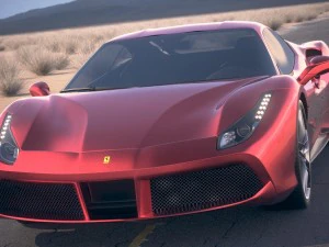Ferrari 488 GTB 2017 3D Model