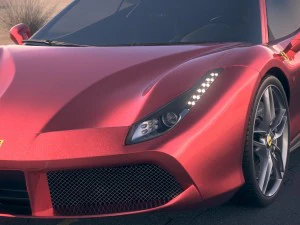 Ferrari 488 GTB 2017 3D Model