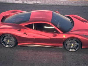 Ferrari 488 GTB 2017 3D Model
