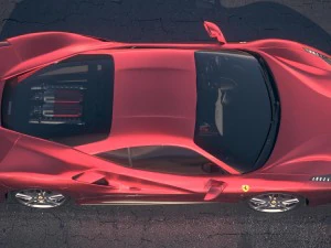 Ferrari 488 GTB 2017 3D Model
