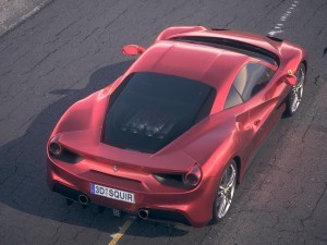 Ferrari 488 GTB 2017 Model 3D