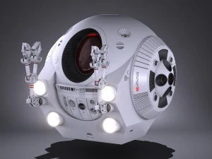 Eva Pod Odyssee im Weltraum 2001 3D Modell