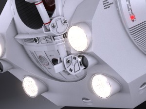 Eva Pod Space Odyssey 2001 3D Model