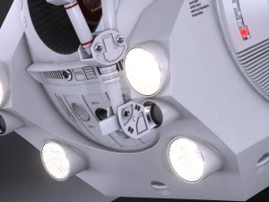 Eva Pod Odissea nello spazio 2001 Modello 3D