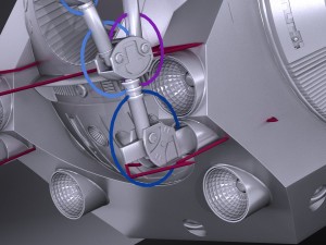 Eva Pod Space Odyssey 2001 3D Model