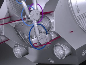 Eva Pod Odissea nello spazio 2001 Modello 3D