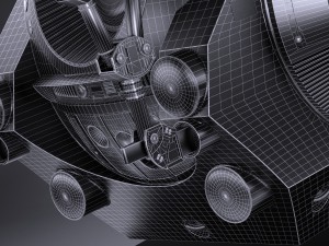 Eva Pod Space Odyssey 2001 3D Model