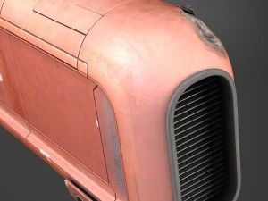 Star Wars Reys Speeder 3D Model