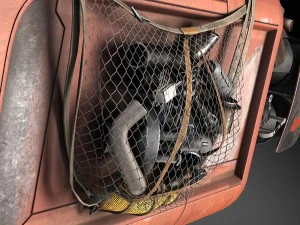 Star Wars Reys Speeder 3D Model