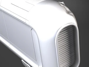 Star Wars Reys Speeder 3D Model