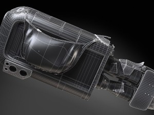 Star Wars Reys Speeder Model 3D
