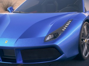 Ferrari 488 GTB Spider 2017 3D Модель