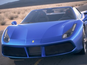 Ferrari 488 GTB Spider 2017 3D Модель