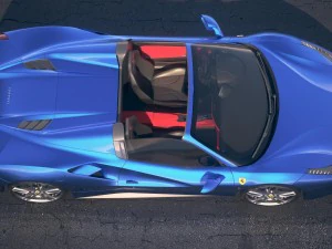 Ferrari 488 GTB Spider 2017 3D Model