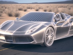 Ferrari 488 GTB Spider 2017 3D Модель