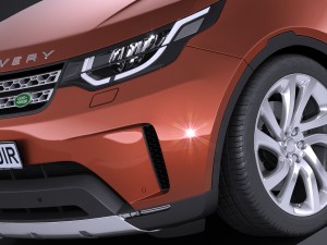 Land Rover Discovery 2017 3D Model