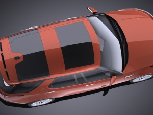 Land Rover Discovery 2017 3D Model