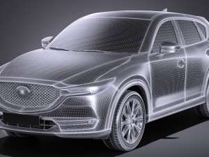 Mazda CX-5 2017 3D Модель