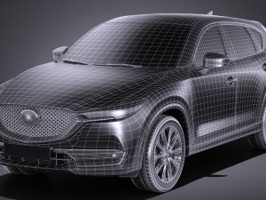 Mazda CX-5 2017 3D Модель
