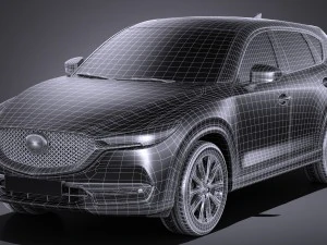 Mazda CX-5 2017 3D Model