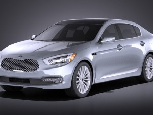 Kia K900 2017 vray 3D Model