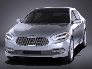 Kia K900 2017 vray 3D 模型