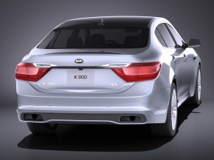 Kia K900 2017 vray 3D 模型