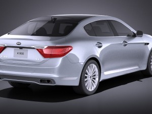 Kia K900 2017 vray 3D 模型