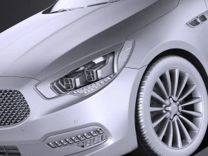 Kia K900 2017 vray 3D Model