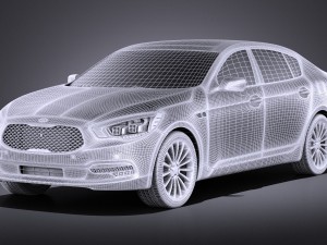 Kia K900 2017 vray 3D 模型