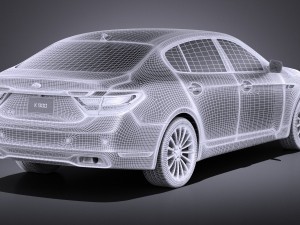 Kia K900 2017 vray 3D 模型