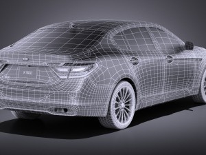 Kia K900 2017 vray 3D 模型
