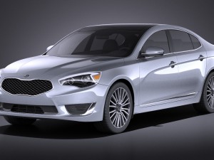 Kia Cadenza 2016 vray 3D Model
