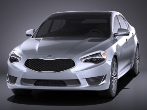 Kia Cadenza 2016 vray 3D Модель