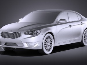 Kia Cadenza 2016 vray 3D Модель
