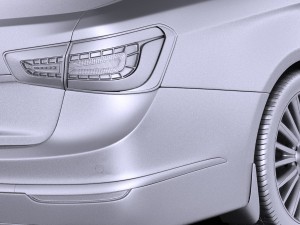 Kia Cadenza 2016 vray 3D Модель