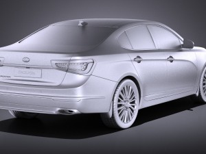 Kia Cadenza 2016 vray 3D Модель