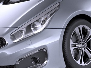 Kia Ceed 5-door 2017 vray 3D मॉडल