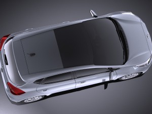 Kia Ceed 5-door 2017 vray 3D मॉडल