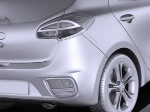 Kia Ceed 5-door 2017 vray 3D Model