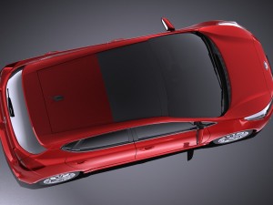 Kia Ceed GT-line 5-door 2017 vray Modelo 3D